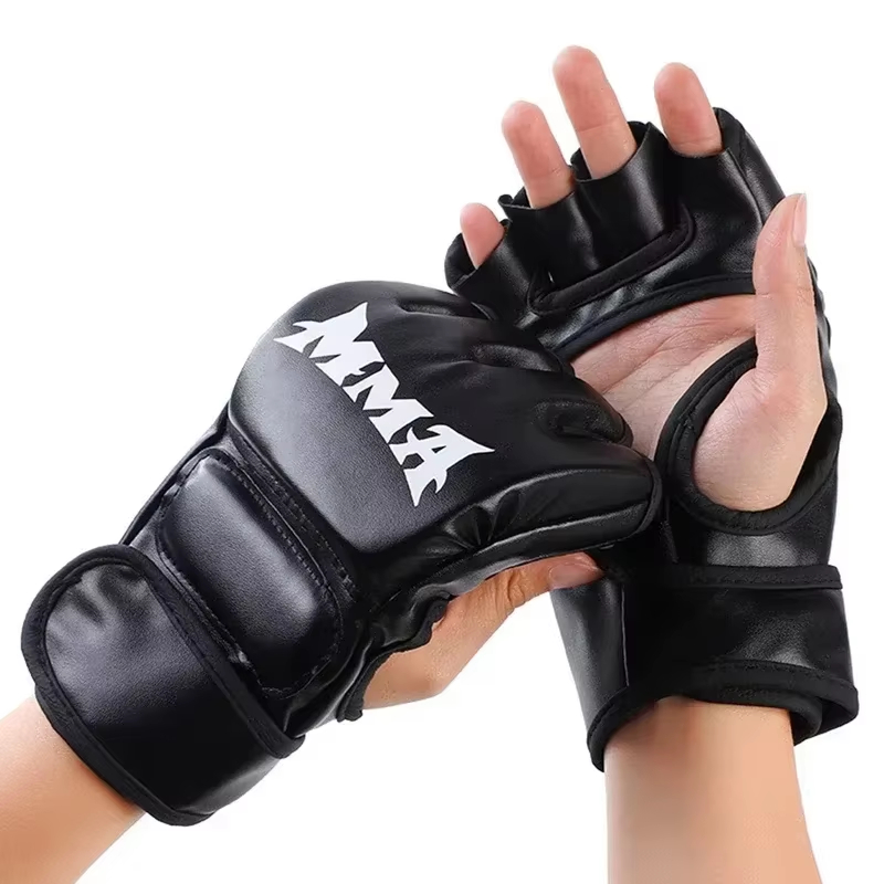 Boxing Punching Bag - Profesjonalne rękawice treningowe do boksu, skórzane,
