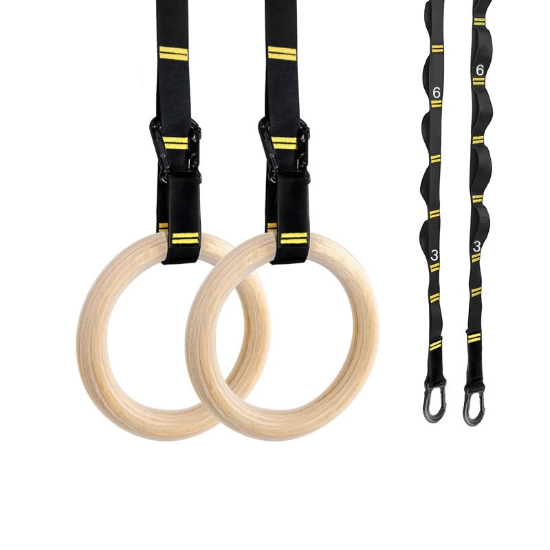 Gymnastics Rings - Obręcze gimnastyczne 28mm 32mm do podciągania,
