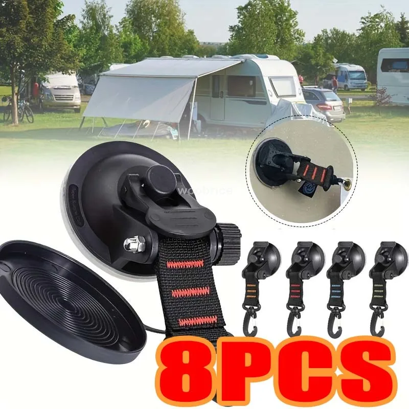 Jump Rope - 1/8 szt Namiot samochodowy Przyssawki Outdoor