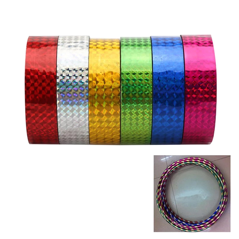 Gymnastics Rings - Taśma holograficzna z brokatem do dekoracji