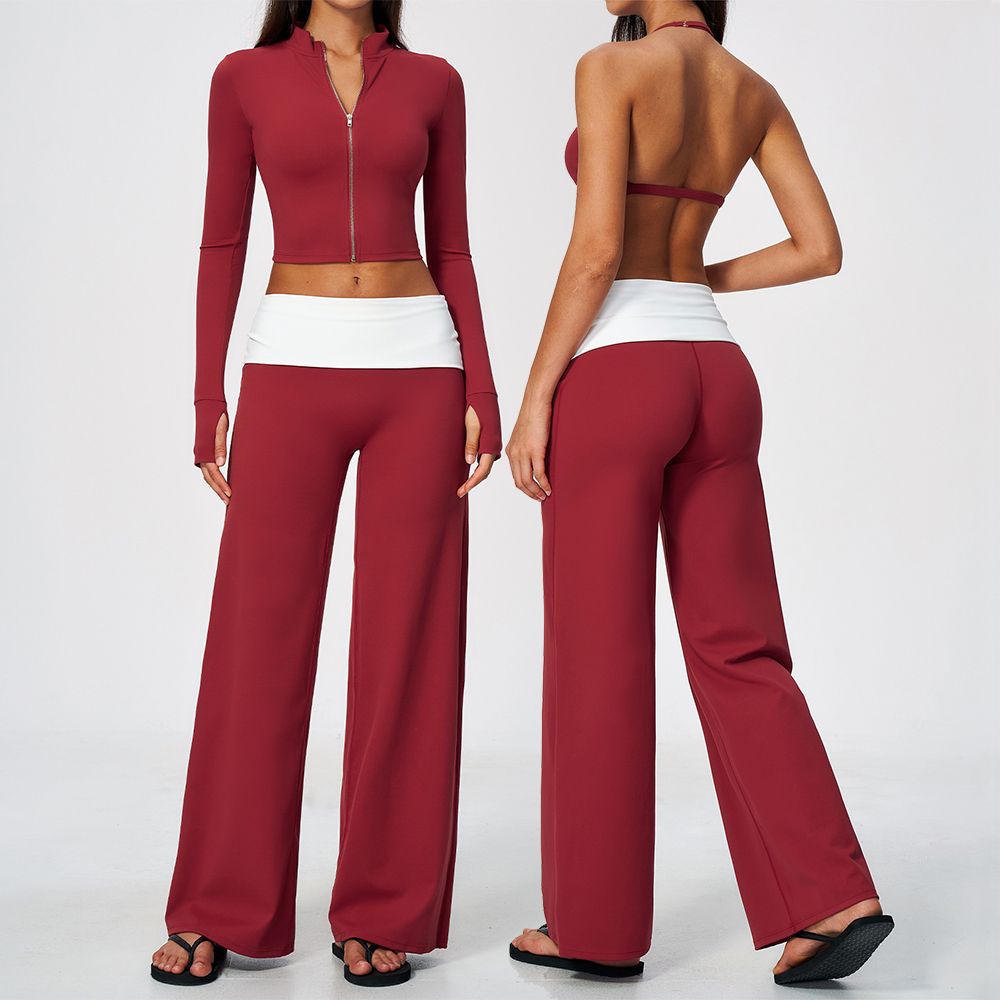 Damski dwuczęściowy zestaw do  – Yoga Fitness Pants recenzja i cena