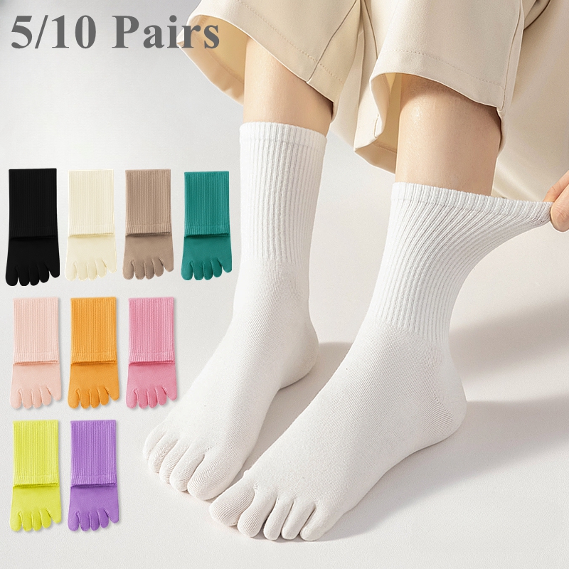 5 lub 10 par damskich skarpet  – Yoga Toe Separator recenzja i cena