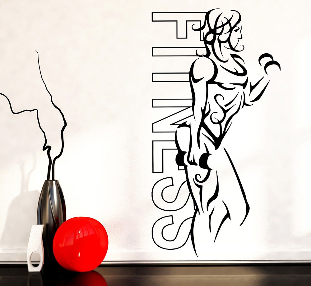 Naklejki ścienne winylu Fitnes – Yoga Fitness Health recenzja i cena