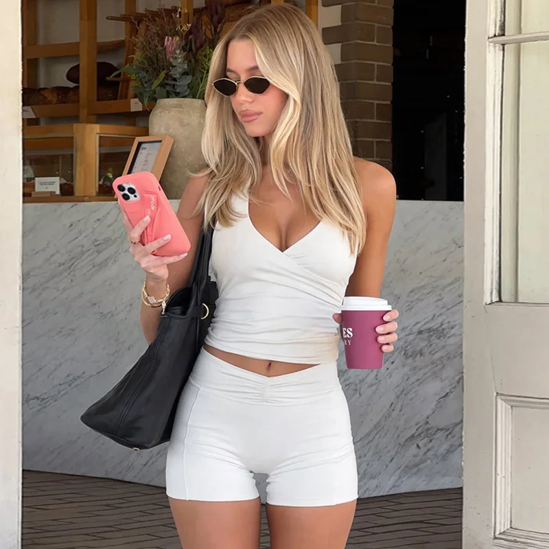 HOTSHOT Casualowy Zestaw Szort – Yoga Fitness Girl recenzja i cena