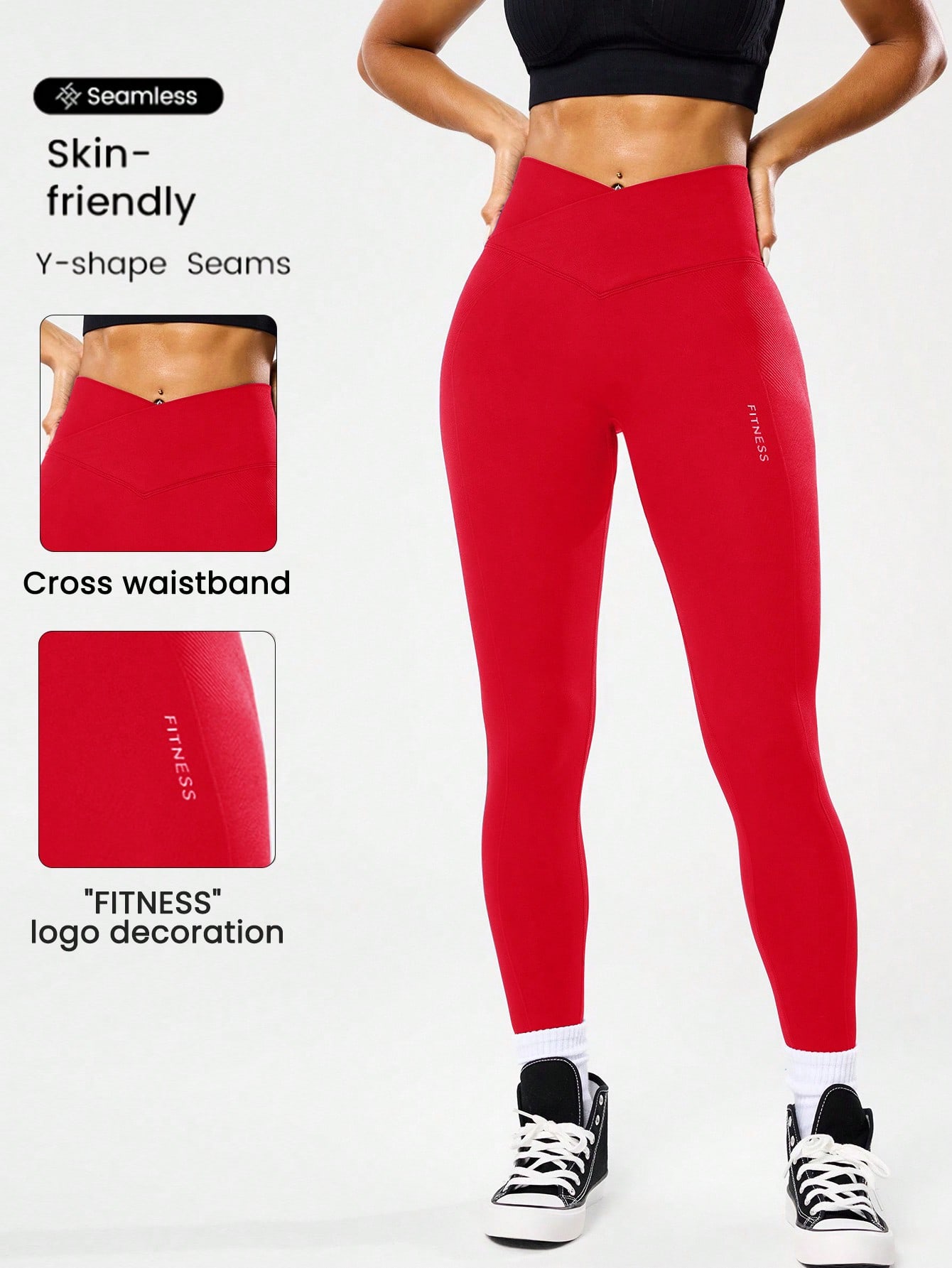 Bezszwowe legginsy do jogi z w – Yoga Fitness Pants recenzja i cena