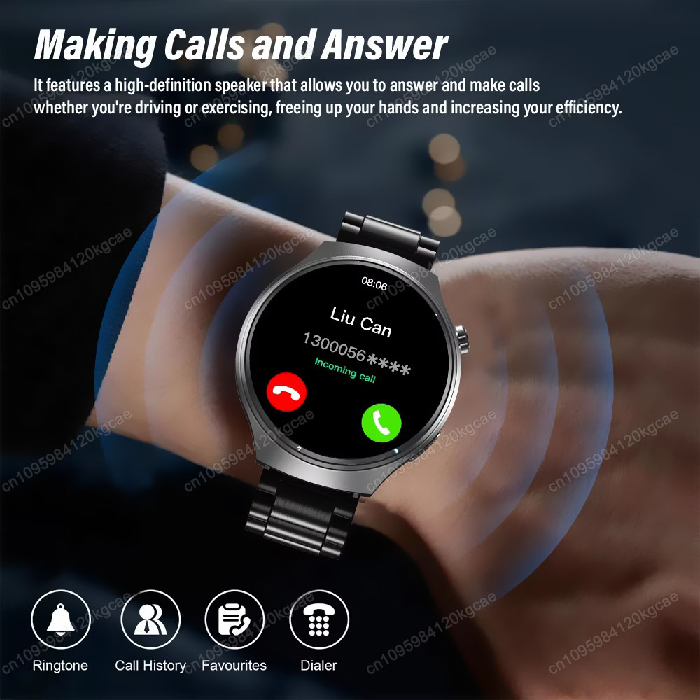 Nowy męski smartwatch 2026 z w – Gymnastics Rings recenzja i cena